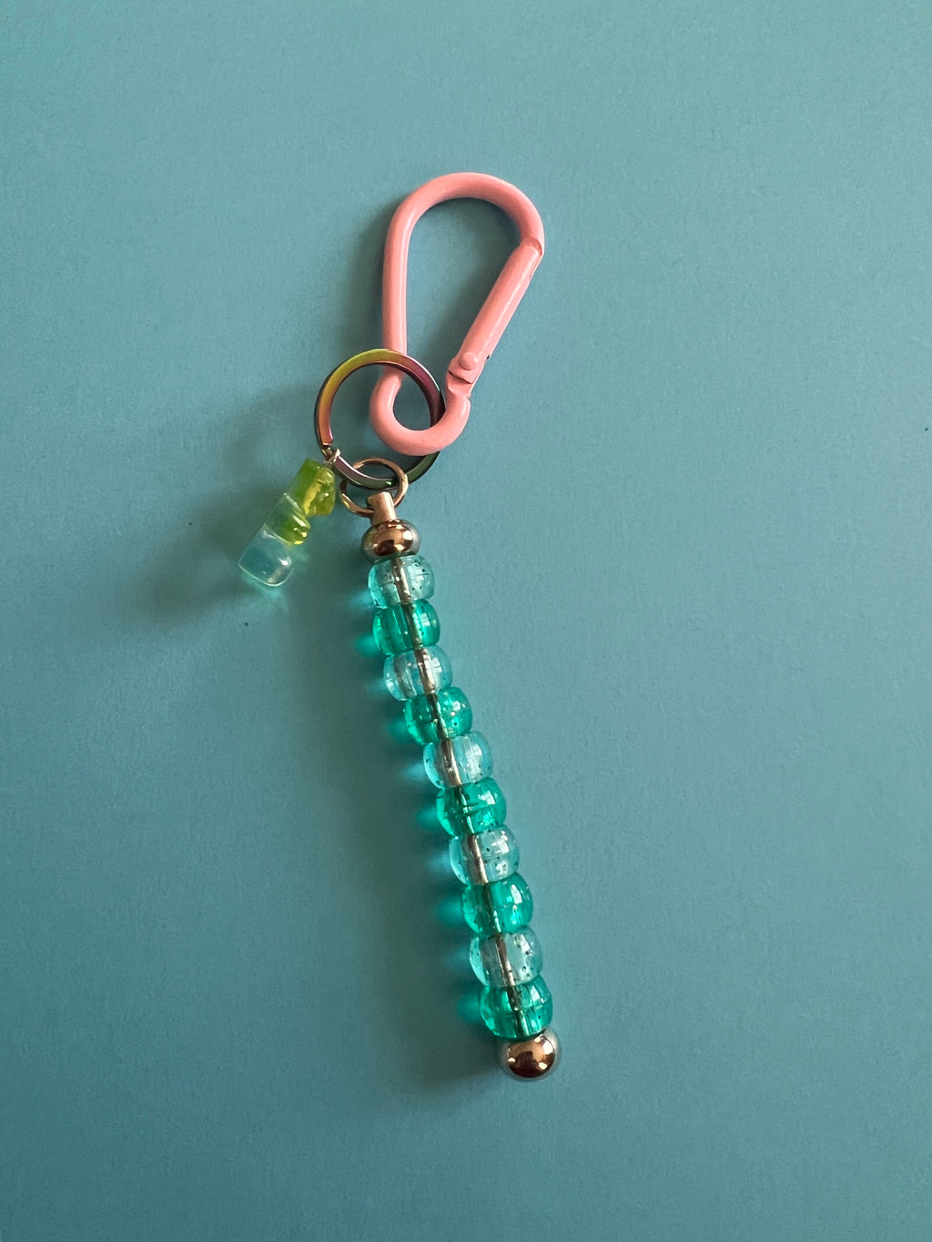beaded keychains (all different )