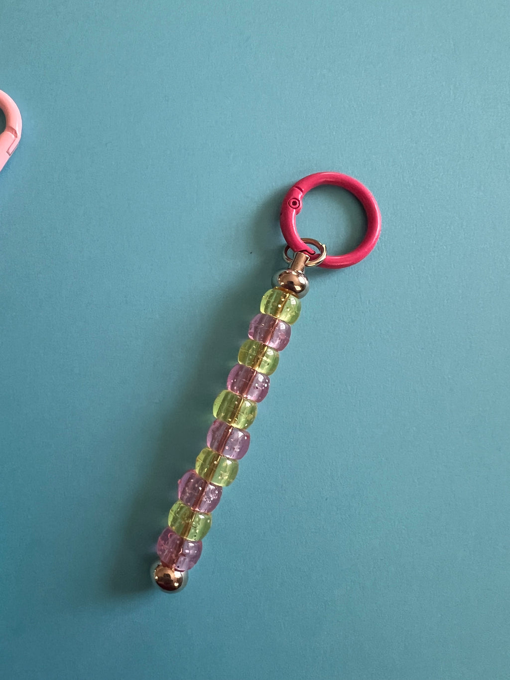 beaded keychains (all different )