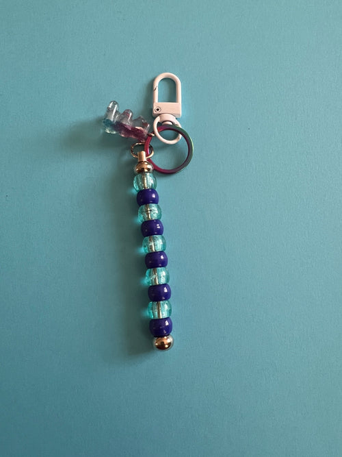 beaded keychains (all different )