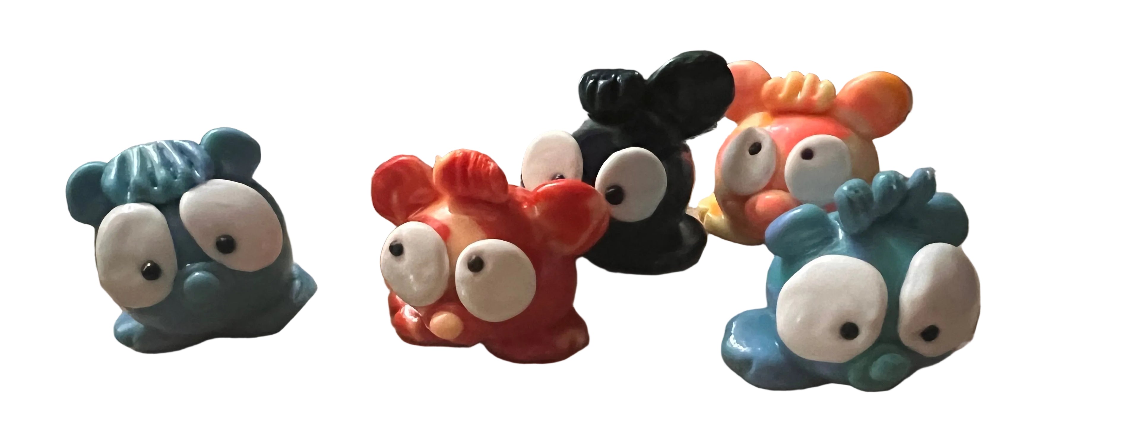 Polymer clay emotional support buddies