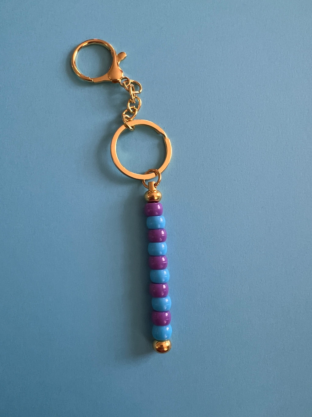 beaded keychains (all different )